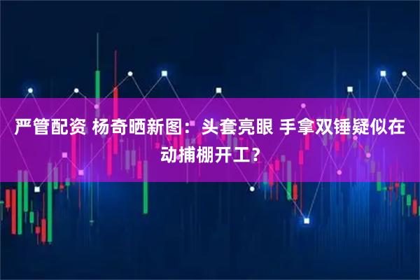 严管配资 杨奇晒新图：头套亮眼 手拿双锤疑似在动捕棚开工？