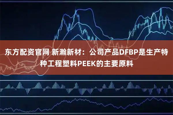 东方配资官网 新瀚新材：公司产品DFBP是生产特种工程塑料PEEK的主要原料