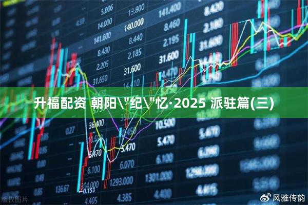 升福配资 朝阳＂纪＂忆·2025 派驻篇(三)